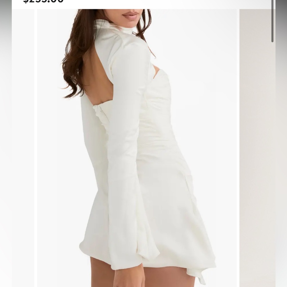 House of cb Toira dress in ivory